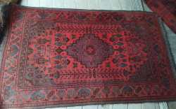 A Lovely Hand Khotted Carpet.  L.210 W.120 Cm.