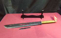 Ninja Sword on Stand. L.64 Cm.