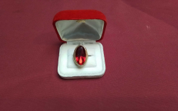 Large Ruby Ring.