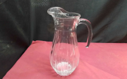 Glass Beer Pitcher.