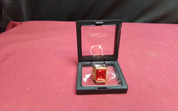 18K Red Gold Plated Ring.