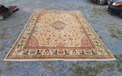 Afghan hand knotted .Size 250x340 Cm.