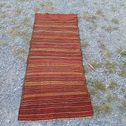 Kilim Runner carpet. Size 80'x190 cm