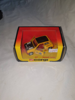 Corgi die-cast  Renault turbo 307 
Collector rally car in the box