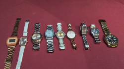 8x Mixed of Lady Watches and 1 Casio Gold Plated Men Watch.