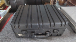 A Large Black Briefcase.