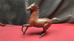 Cast Bronze Horse. 
L.29 H.24 Cm. 