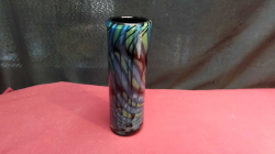 A Murano Multi Coloured Small Vase. H.18 Cm.