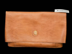 A brand new Lancetti Genuine leather clutch made in Italy