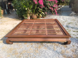 A 6 Feet Lower Teakwood Bed (without mattress)